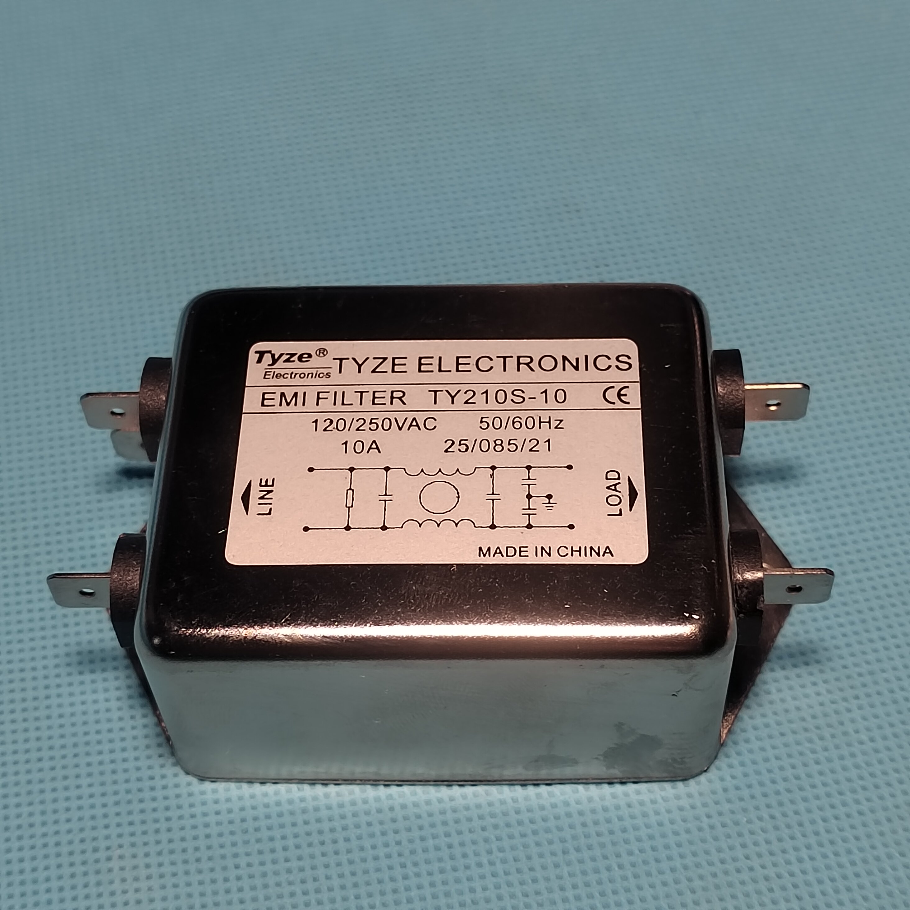 TY210S-10A  TYZE 10A滤波器  泰泽 原厂全新Ty系列