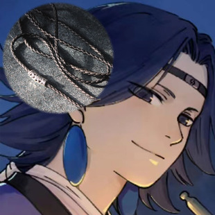 国漫罗小黑战记黑猫动画片抹额饰品二次元COS手链头绳项链