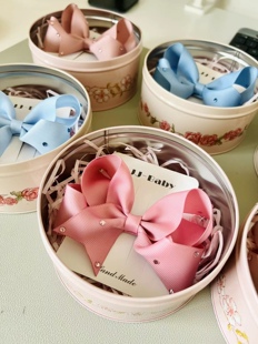 手工制作大号水钻蝴蝶结气质女孩发饰高级定制款儿童头饰发夹