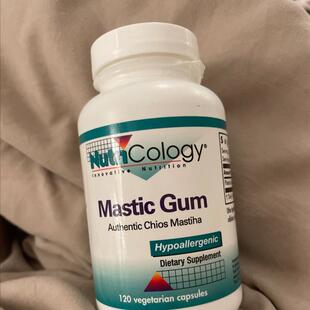 Nutricology乳香素食胶囊240粒Mastic gum现货美国速发
