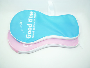 板羽球拍包 尼龙pvc 双面包带手腕带可提可以手腕 适用33*19CM拍