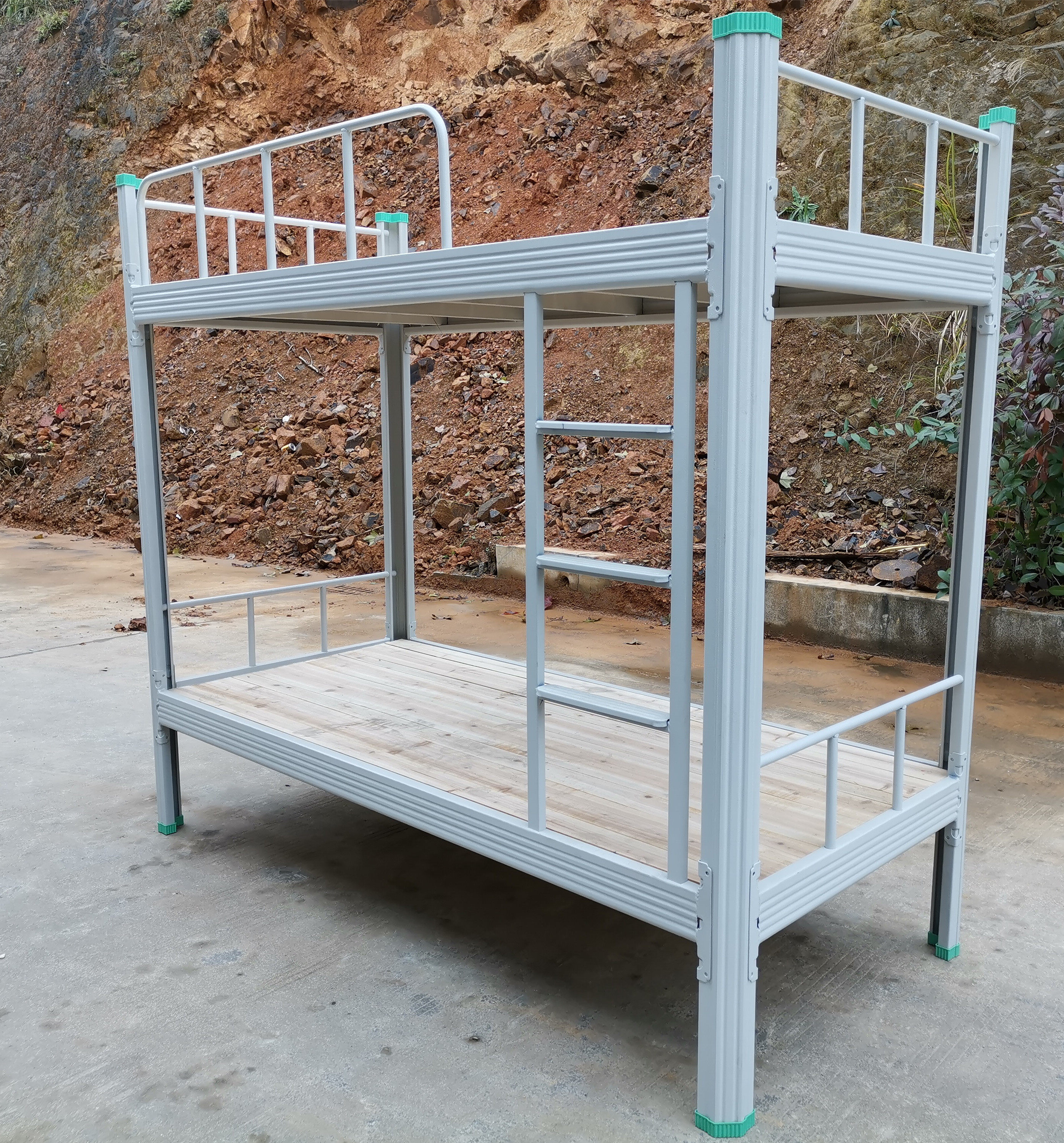 长沙加厚铁床上下铺双层床工地员工学校学生宿舍床成人高低单人床