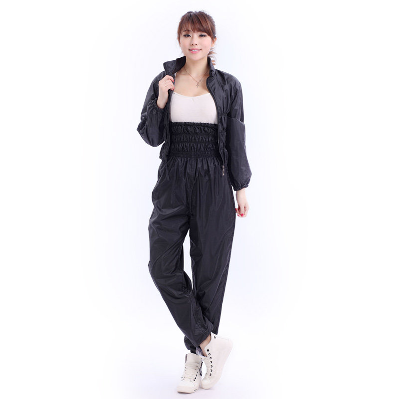 暴汗服爆汗服健美操套装瑜珈裤舞蹈服健身套装跳操裤背带裤高腰裤