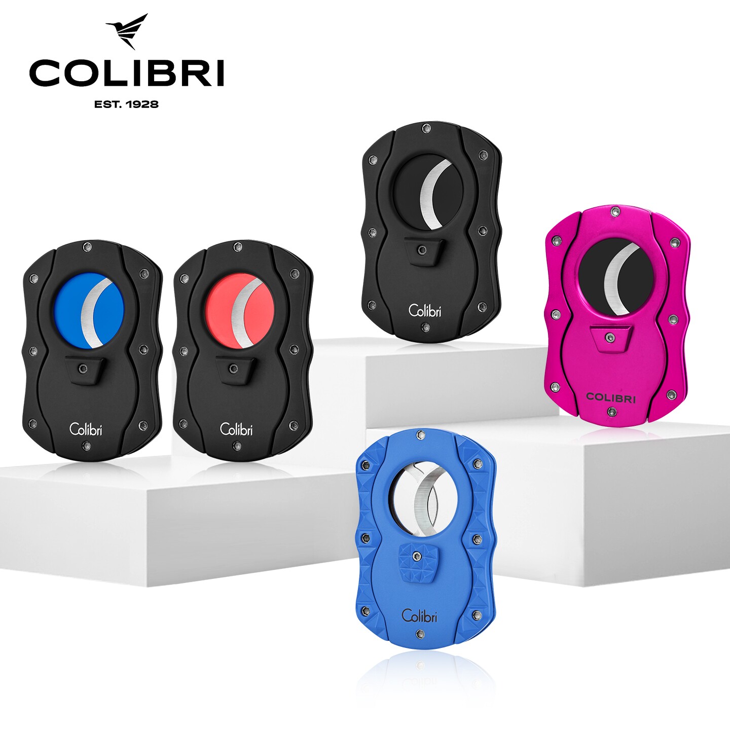 COLIBRI科乐比类星体雪茄剪刀专用不锈钢便携式平切雪茄钳锋利100图片