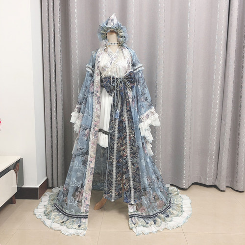 小知家东方project西行寺幽幽子cos褶皱地狱cosplayUUZ幽幽子