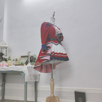 小知家cos矢泽妮可lovelive复活演唱会缪斯九周年定制服装打歌服