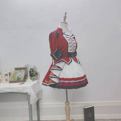 小知家cos缪斯九周年复活演唱会lovelive南小鸟打歌服cosplay