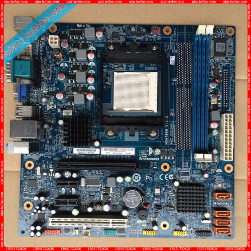 原装 联想M3A780M  V1.0 AM3主板RS780Q-LM2 DDR3代11011830