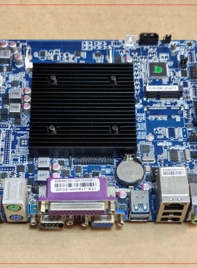ITX-J1800P-2C2E低功耗J1800 ITX收银机一体工控POS　4针12V供电