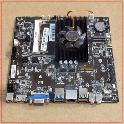 AMD集成A8-7410 E2-7110超薄ITX低功耗17*17一体机HTPC主板 达菲