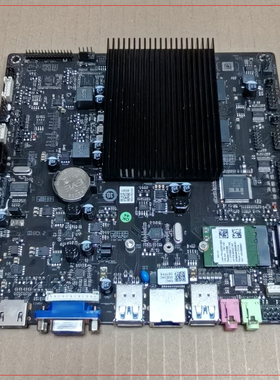 J3355超薄ITX主板板载4G内存一体机低功耗HTPC达菲数播12V电源