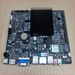 J3355超薄ITX主板板载4G内存一体机低功耗HTPC达菲数播12V电源