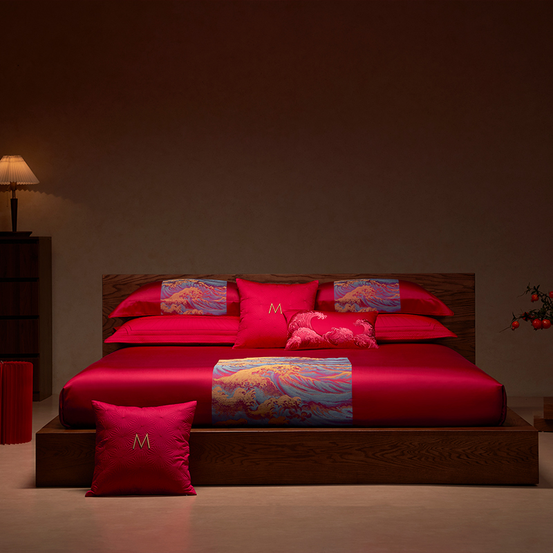 高奢婚庆新疆长绒棉提花4件