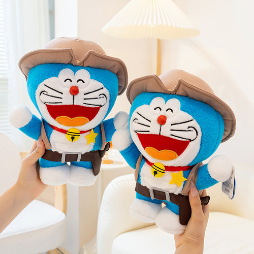 哆啦A梦公仔机器猫玩偶抱枕毛绒