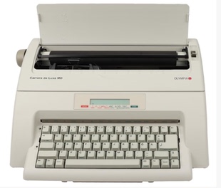 OLYMPIA Electronic Typewriter “Carrera De Luxe” 电子打字机