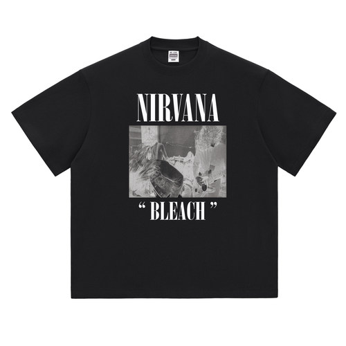 Nirvana涅槃乐队摇滚T恤潮牌tee