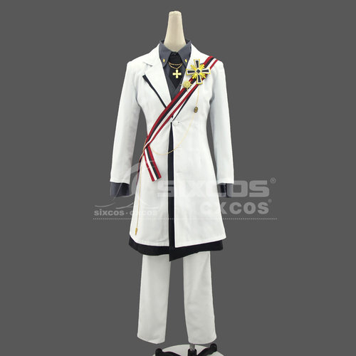 彩虹社 葛葉/叶 ChroNoiR组合白西装 COS服装定做 葛叶Kuzuha COS