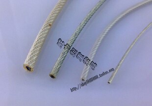 晾衣架专用钢丝绳 套胶包塑涂塑钢丝绳晾衣绳 6mm-8mm包胶钢丝绳