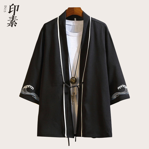 复古风仙气衬衣防晒七分袖汉服