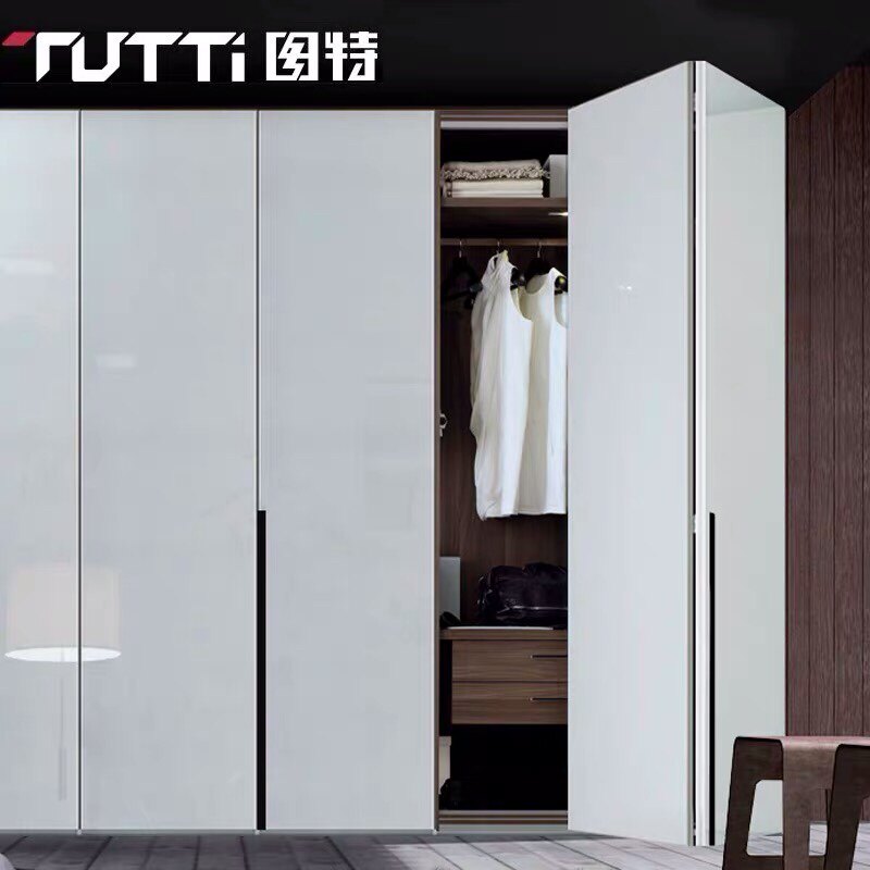 图特t902衣柜折叠门平移门推拉门滑轮左右移动和折叠正品