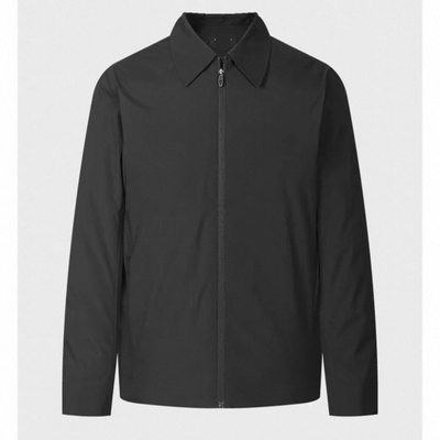 轻薄翻领简约休闲羽绒服男装