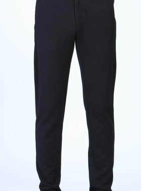 男装7DXK90201男冬季新款黑色小脚修身商务长裤含羊毛舒适休闲裤