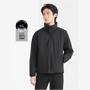 24DRF9361S 9362S利家冬季时尚简约保暖纯色修身立领百搭羽绒服男