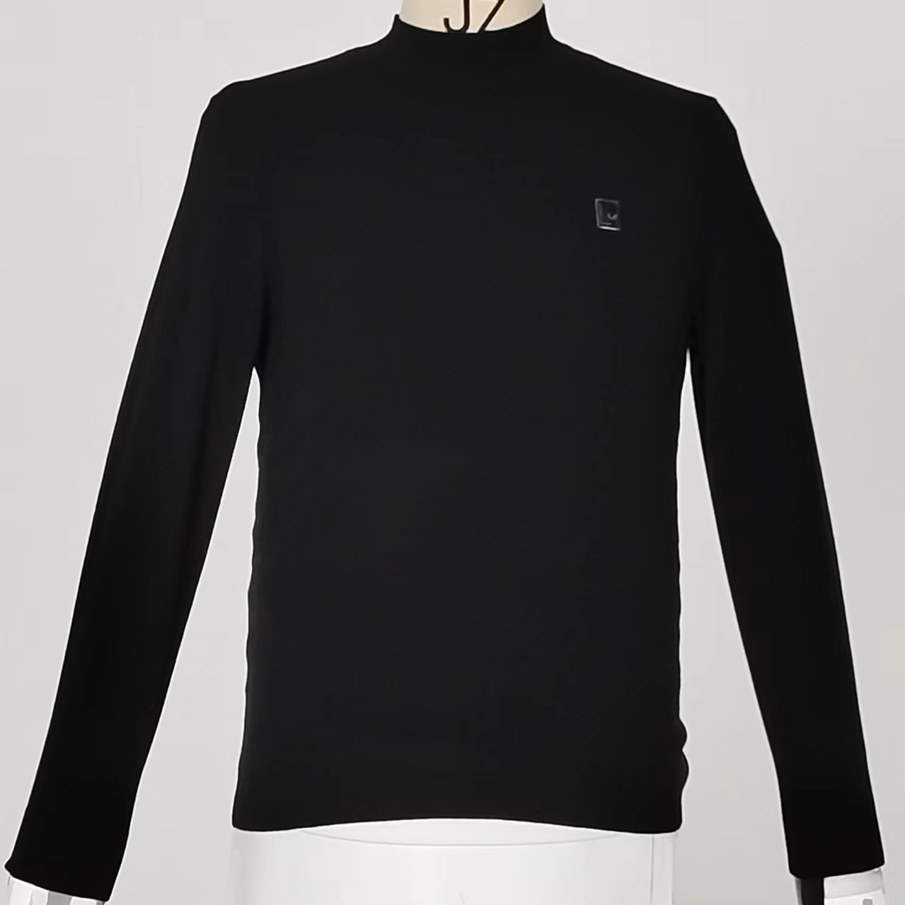 A3DMS0091 0092S利家冬季保暖新款半高领修身柔软长袖针织毛衣男