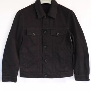 帅气翻领新款 时尚 休闲提花水洗牛仔外套 春季 A5CJK0011Y利家男装