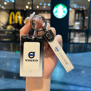 新款沃尔沃EX30蓝牙金属钥匙套2025沃尔沃ex30汽车壳遥控钥匙包扣