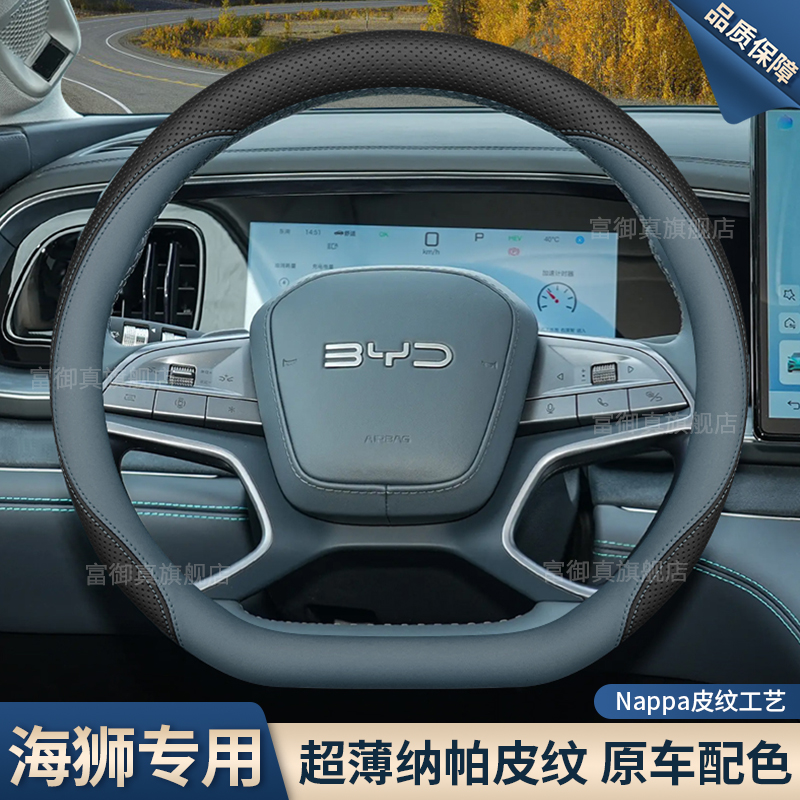 2025款比亚迪海狮07dmi方向盘套海狮05ev/05dmi/06/07ev汽车把套