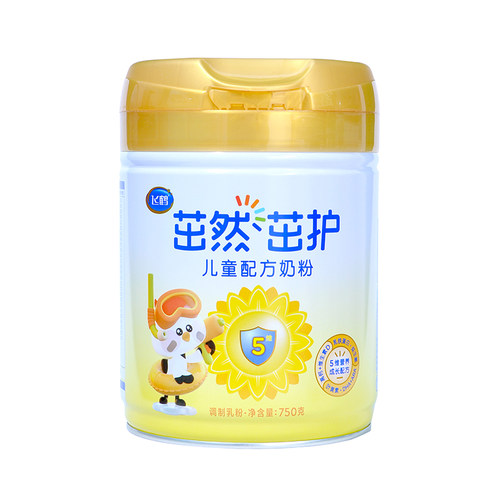 飞鹤茁然茁护4段儿童成长配方奶粉750克3-15岁儿童牛奶粉