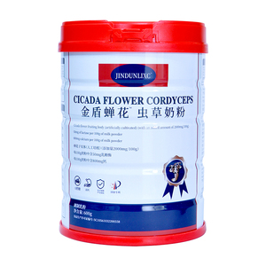 金盾蝉花虫草奶粉罐装成人中老年高钙高蛋白营养奶粉0蔗糖牛奶粉