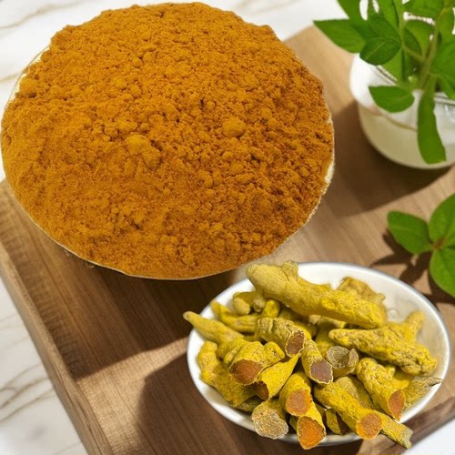 西北特产食用姜黄粉蒸馍用