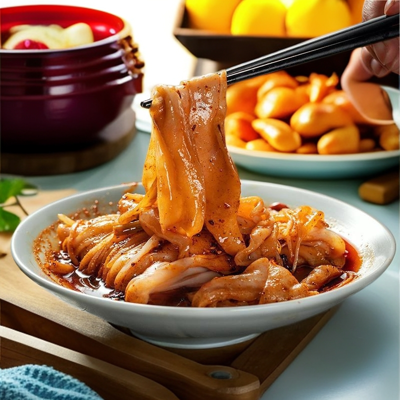 汉中热米皮香辣陕西真空包装包邮