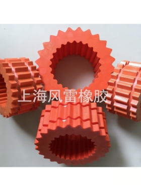橡胶齿轮齿轮联轴器胶齿弹性体胶齿联轴器11H\10H\9H\8H\7H\6H