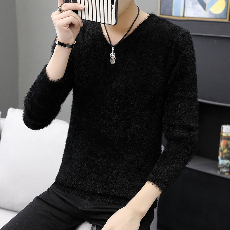 男士纯色v领针织衫打底衫长袖毛衣流行打底衫v领1716-8-BM15P30,男装针织衫/毛衣,星座1712-5