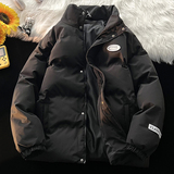 棉服男女情侣款立领宽松棉衣韩版短款冬季棉袄男士外套P45，男装棉衣，星座1712-5