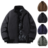 立领商务休闲棉衣男1030飞行保暖棉服男港风棉衣青少年潮牌棉P42，男装棉衣，星座1712-5