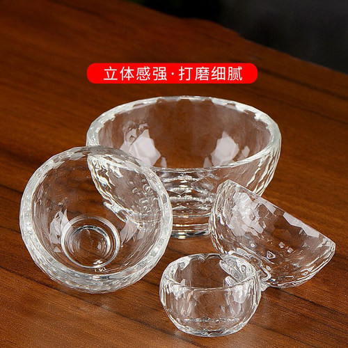 耐热玻璃透明迷你玻璃水杯