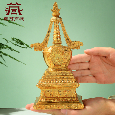 家用桌面塔型摆件全铜