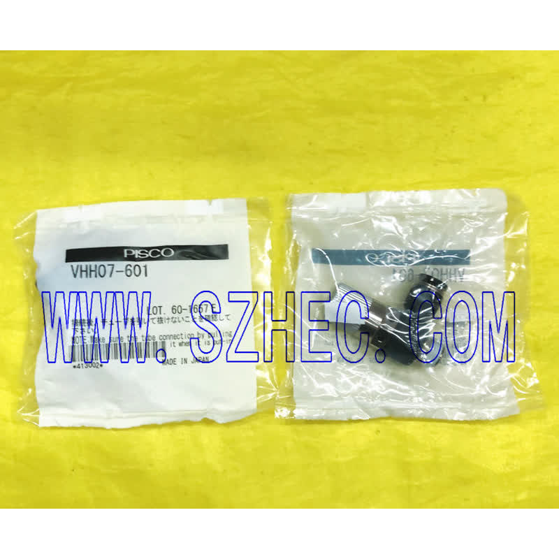 日本现货 匹士克  PISCO 真空发生器   VHH07-601 全新 原装 正品