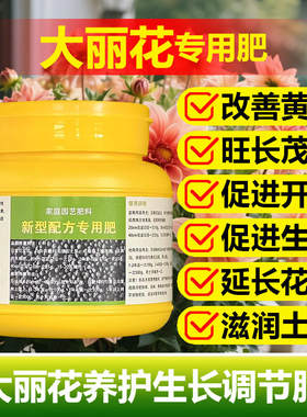 大丽花专用肥料种球根盆栽地瓜花苗小丽菊花肥土壤营养液叶面肥料