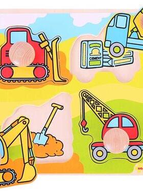 DOLI 出口B 大抓手高端益智玩具拼图礼品宝宝儿童智力 0-1-2-3岁