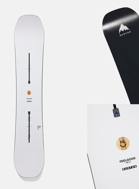 25新款BURTON伯顿feelgood滑雪板女款滑雪板刘佳宇同款全能单板
