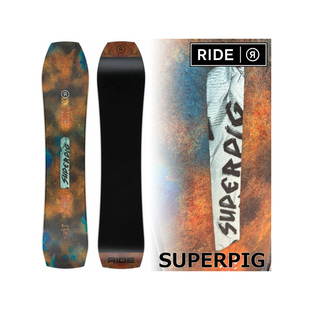 26新款RIDE SUPERPIG超级战猪单板男女同款全能刻滑粉雪道内公园