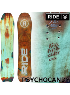 26新款RIDE PSYCHOCANDY战猪之迷幻糖果男女同款全能刻滑滑雪板