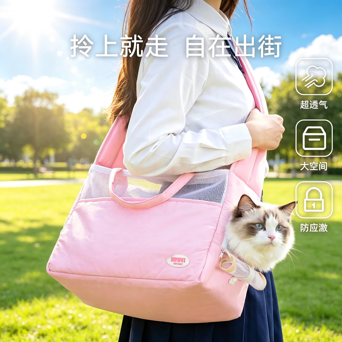 宠物外出包小型犬猫包便携透气