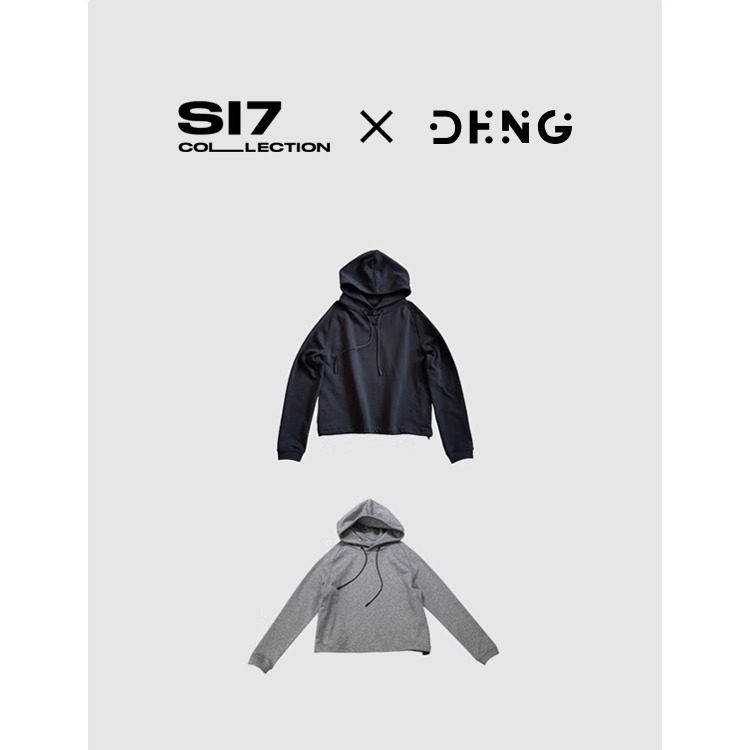 DENG 【纸片人】极简插肩460g高密毛圈 显瘦连帽卫衣女外套NNB018,女装/女士精品,卫衣/绒衫,淘宝优惠券,粉丝福利购,淘宝优惠卷