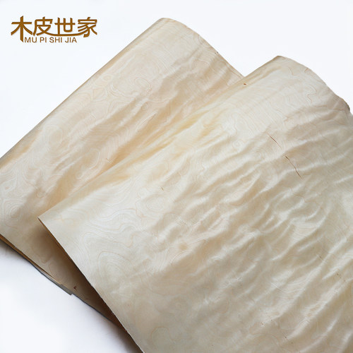 带影旋切白桦家具翻新装修装饰